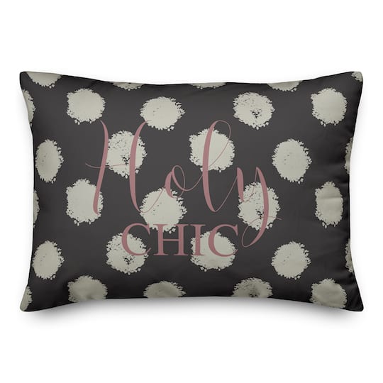 Holy Chic Polka Dot Pillow